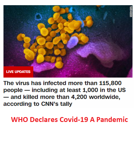 Coronavirus – Conserve Cash Now!