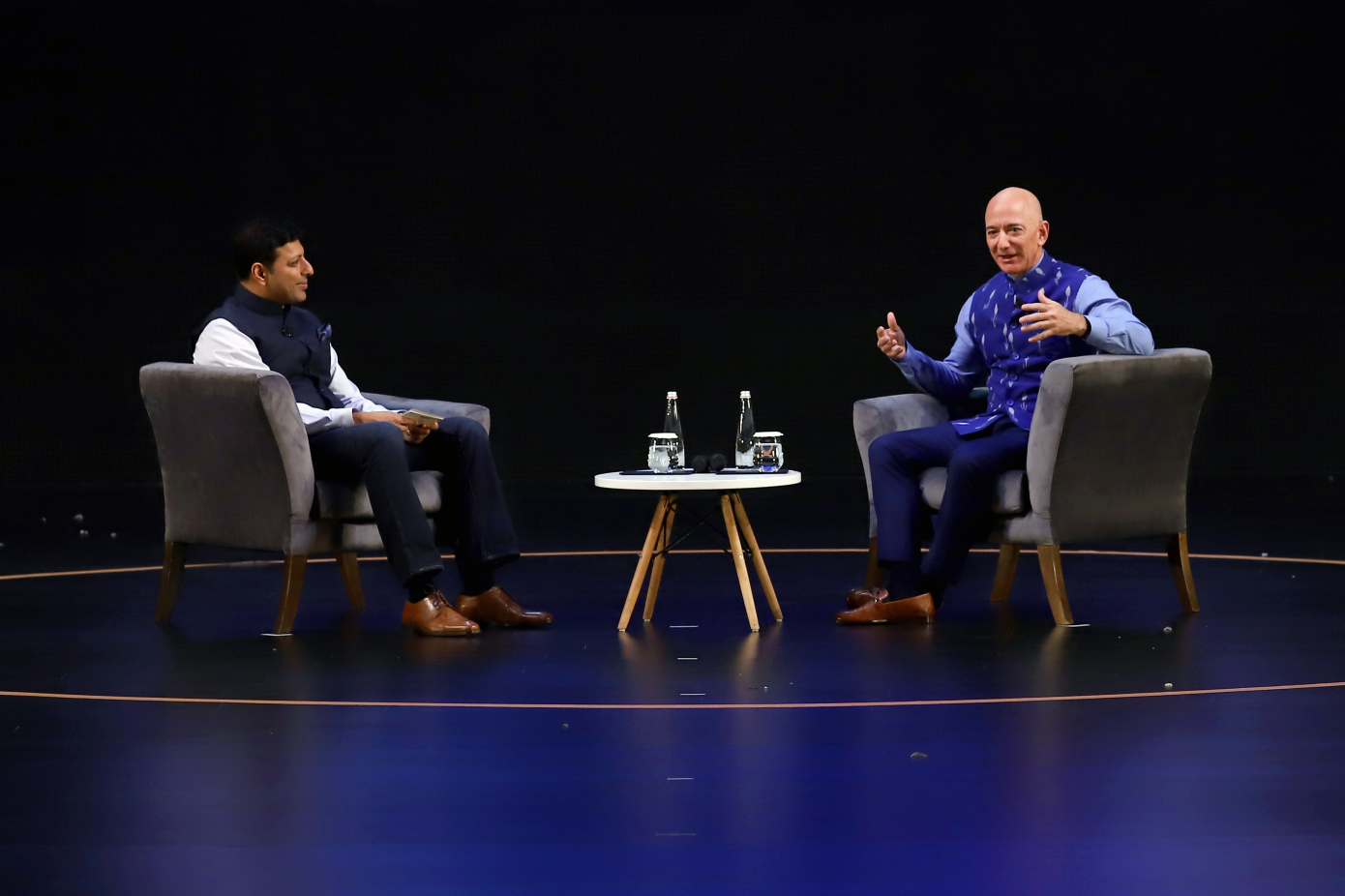 Jeff Bezos's India Visit Marked By Probe and Protests