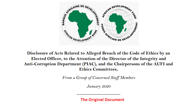 afdb allegations