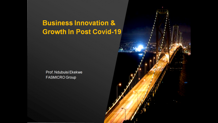 Ndubuisi Ekekwe Speech to Pan-African IT Forum – Business Innovation & Growth In Post Covid-19 World [Video]