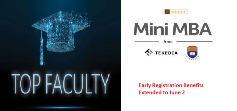 Tekedia Mini-MBA Early Registration Extended to June 2. Register & Get free 2 Books and Facyber Course