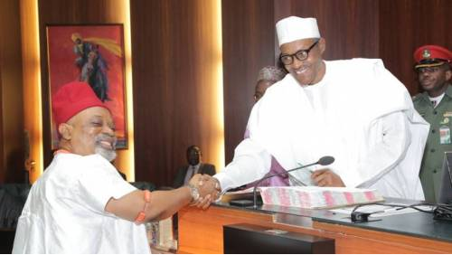 Access Bank’s  Herbert Wigwe, Chris Ngige and Nigerian Labour Congress