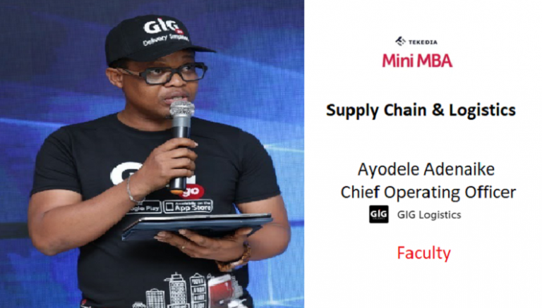 GIG Logistics COO To Teach Logistics & Supply in Tekedia Mini-MBA