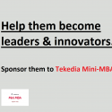 Help Them Become Leaders & Innovators: Sponsor Your Staff To Tekedia Mini-MBA
