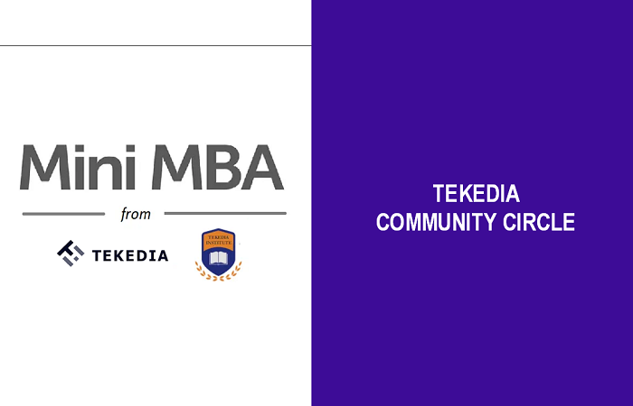 Tekedia Mini-MBA Launches Community Circle for Participants & Firms [Video]