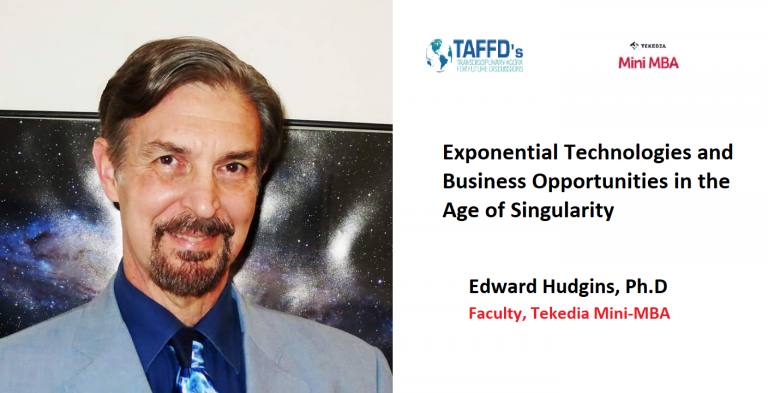 A Futurist Will Teach Tekedia Mini-MBA Course On Singularity