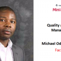 A Quality Expert To Teach Quality & Asset Management in Tekedia Mini-MBA