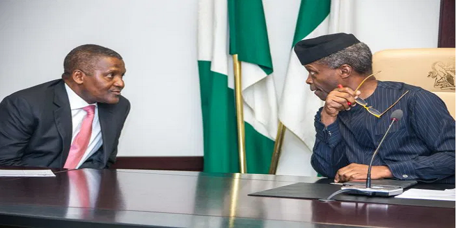 Dangote Osinbajo