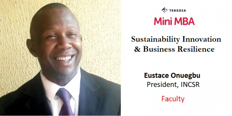 Sustainability Innovation & Business Resilience In Tekedia Mini-MBA