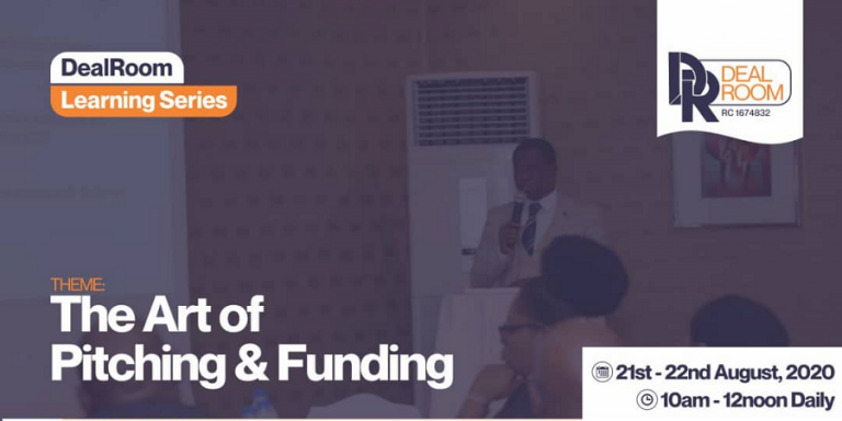 Attend DealRoom Series: I Will Speak On “The Physics of Fundraising”