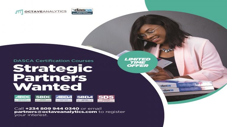 Octave Analytics Looking for Growth Strategic Partners in Data Science in Nigeria