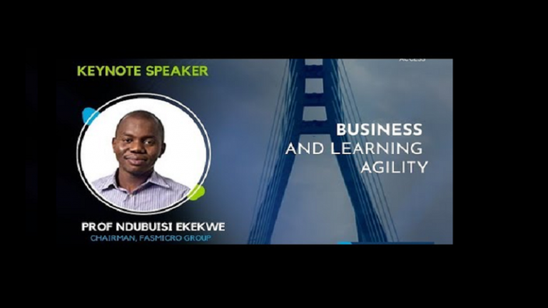 CTD 2020 Keynote – Business and Learning Agility by Professor Ndubuisi Ekekwe [Video]