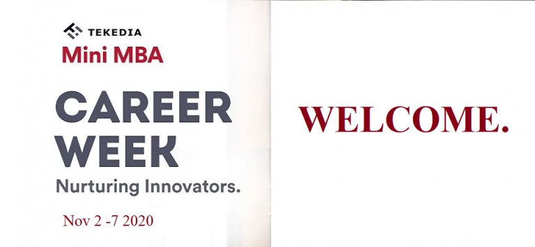 Digital Board for 2020 Tekedia Career Week