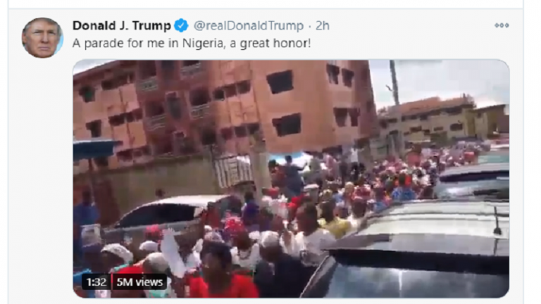 The Trump Rally in Nigeria