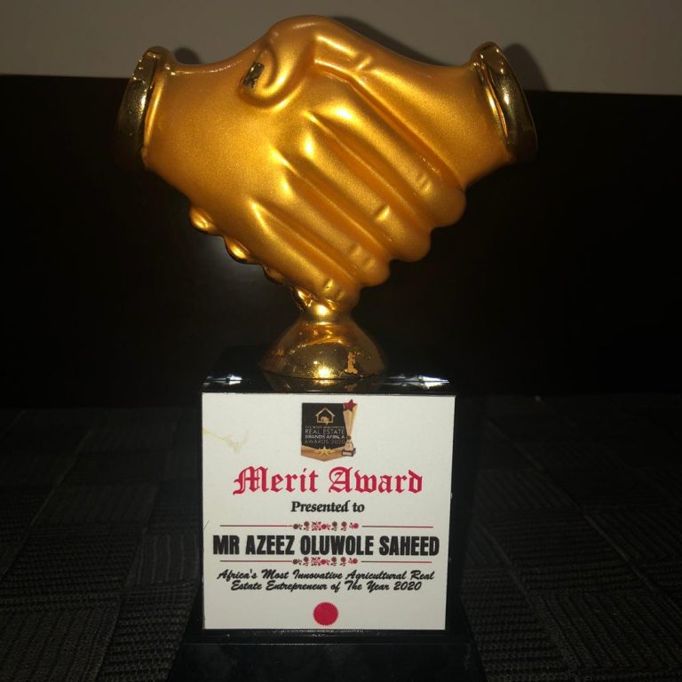 Founder Bags The Most Innovative Agricultural Real Estate Entrepreneur Award