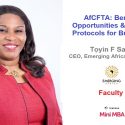 Learn The Mechanics of AfCFTA At Tekedia Institute