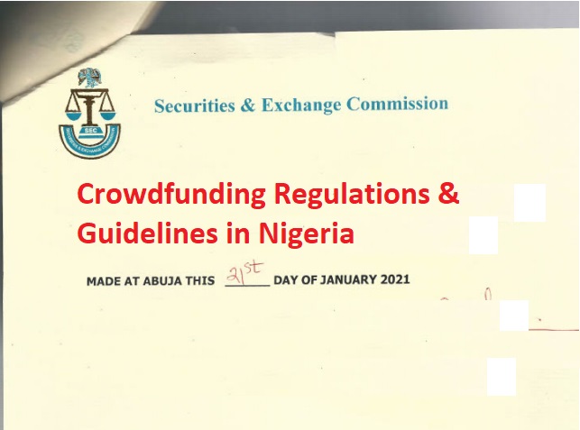 Download Crowdfunding Guidelines from Nigeria’s Securities & Exchange Commission (SEC)