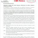 This CBN Circular On Cryptocurrency in 2017 Was Nuanced and Reasonable