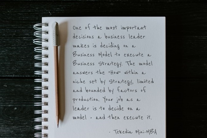 The Power of A Business Model for Business Strategy