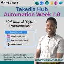 You Are Invited To Tekedia Hub Automation Week