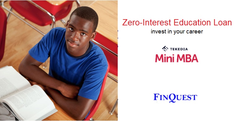Tekedia Partners FinQuest Finance for 0% Interest Education Loan