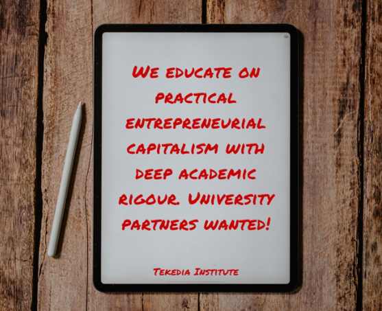 Tekedia Institute Seeks University Partners To Co-educate Students of the Future