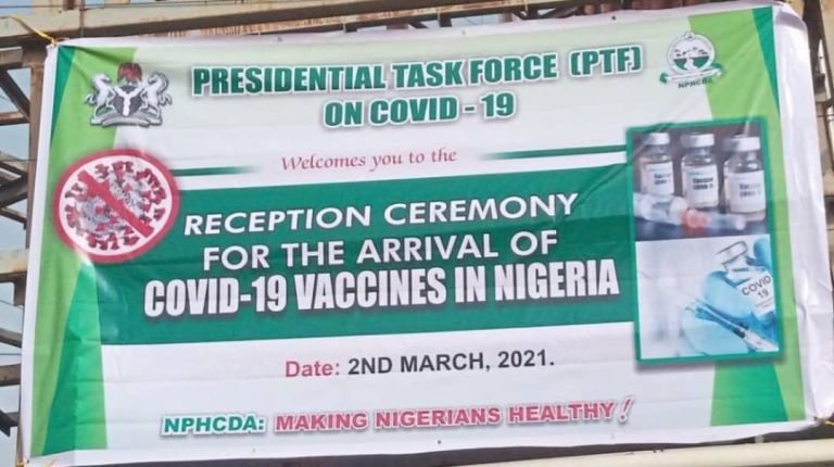 Nigeria’s COVID-19 Vaccines Arrive March 2: Frontline workers, Political Elite to be Vaccinated First