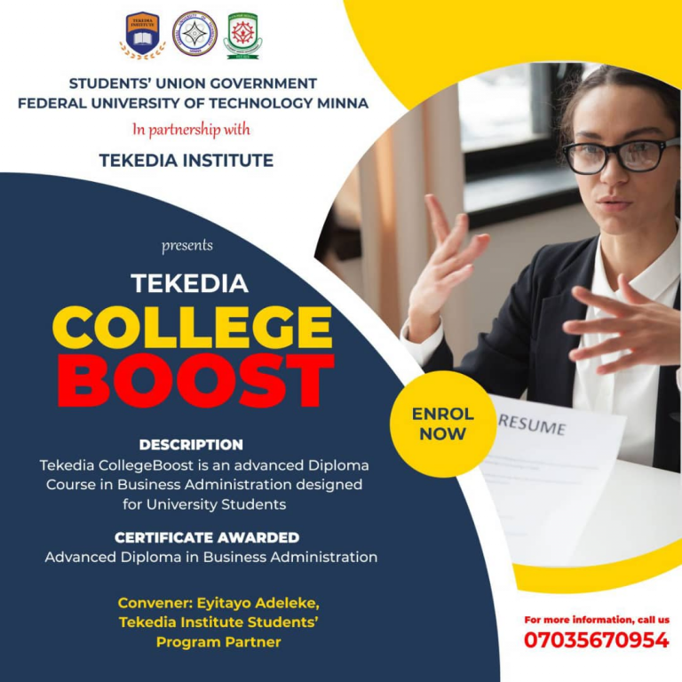 Eyitayo Adeleke Is Tekedia CollegeBoost National Recruitment Coordinator