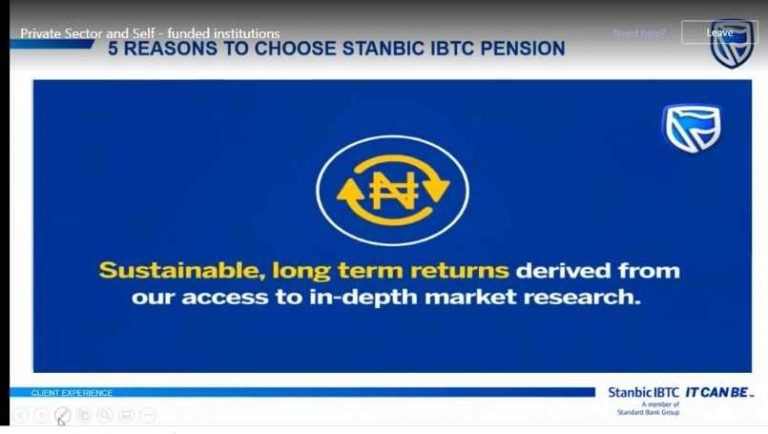 Two Days At Stanbic IBTC Pension – Pension,  Pentech and Service