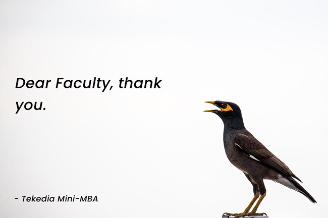 A Tekedia Mini-MBA Testimonial – Power of Knowledge!