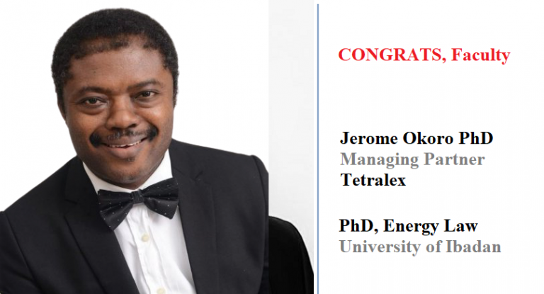Tekedia Faculty, Jerome Okoro PhD, Co-founds a Law Practice, Tetralex