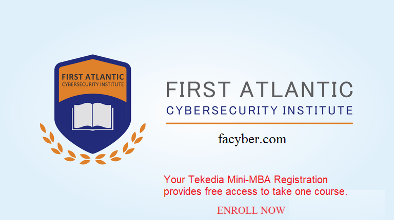 Facyber Cybersecurity Courses – Bonus For Early Registration for Tekedia Mini-MBA