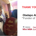 Thank You Oladapo Akinloye for Funding the Future