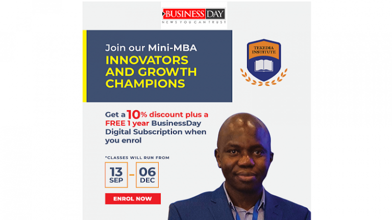 Read BusinessDay Free When You Register for Tekedia Mini-MBA via BusinessDay