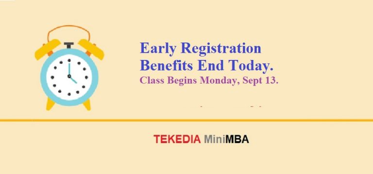 Join Other Innovators and Project champions, Register for Tekedia Mini-MBA