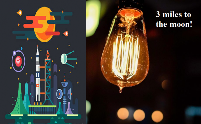 Three Miles To The Moonshot – Make It Happen!