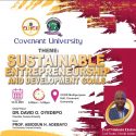 Ndubuisi Ekekwe To Keynote 2021 Covenant University CU-ICE conference