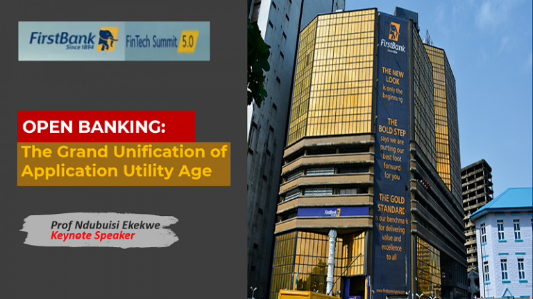 Join Ndubuisi Ekekwe In First Bank Fintech Summit 5.0 As He Speaks on Open Banking