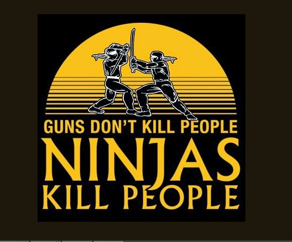 They say ‘Guns don’t kill people’… Well… ‘Cryptos don’t kill economies’ – people do!