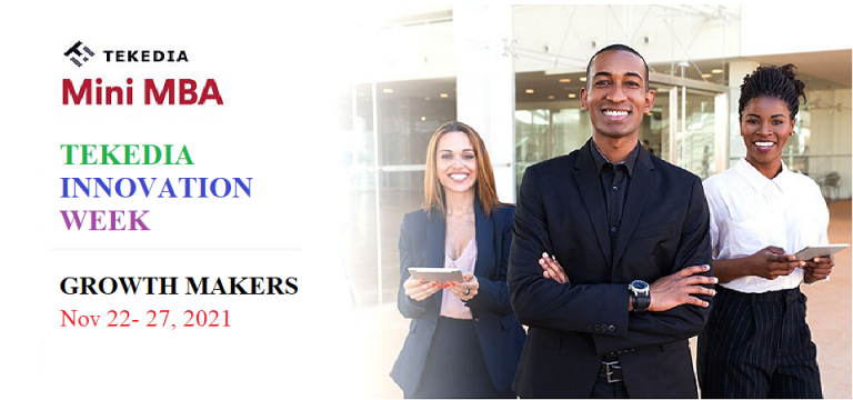 You’re Invited To 2021 Tekedia Innovation Week (Nov 22-27, 2021)