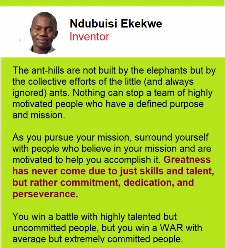 Winning The Mission And Lessons from the Ant-hills