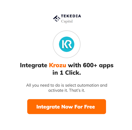 Krozu is now fully integrated with Integrately platform for automation