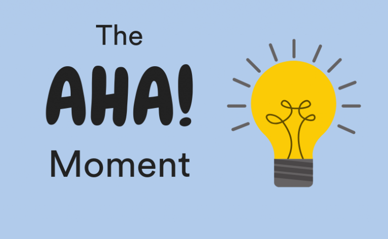 What comes after the AHA moment?