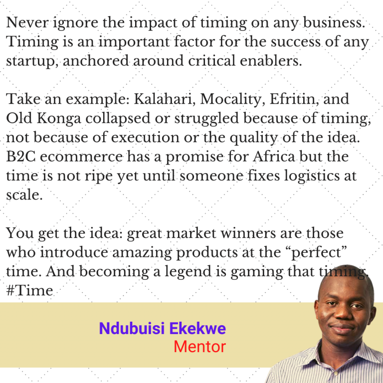 Never ignore the impact of timing on any business! Solve Your Timing Calculus