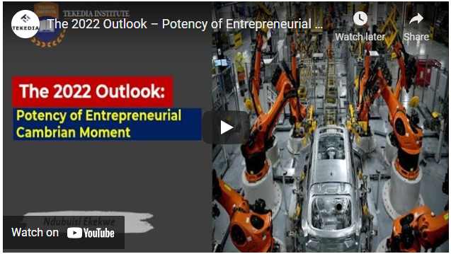 “The 2022 Outlook- Nigeria, Africa, Global” [Video]