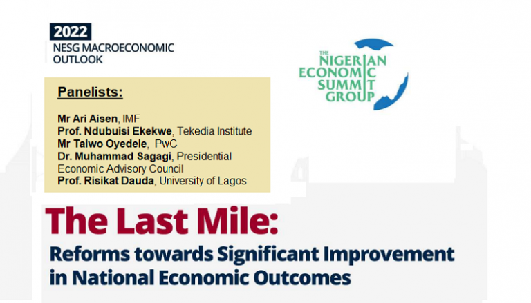 Ndubuisi Ekekwe To Join Eminent Scholars In Nigerian Economic Summit Group (NESG) Panel On Launch of Macroeconomic Outlook Report
