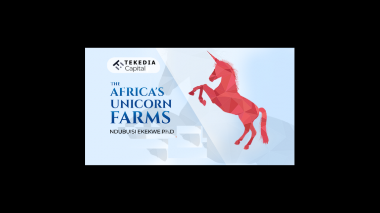 Video of Tekedia Capital OPEN – “The Africa’s Unicorn Farms”
