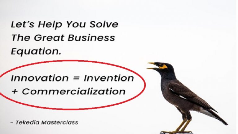 Let’s Help You Solve The Great Business Equation. Innovation = Invention + Commercialization