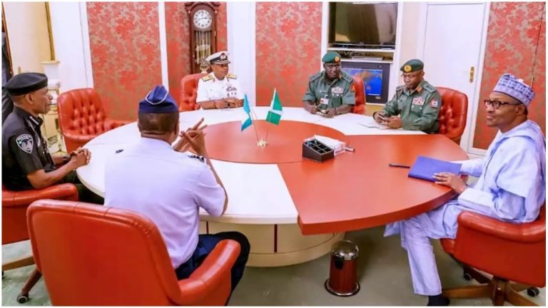 Buhari Summons Nigeria’s Service Chiefs