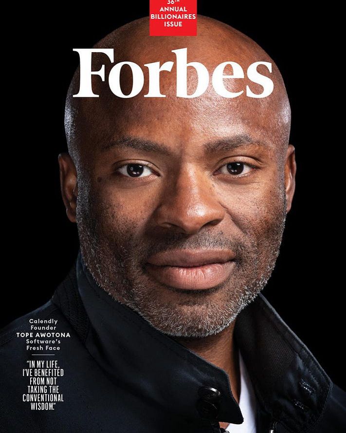 Tope Awotona, Founder of Calendly, Graces Forbes Billionaire List